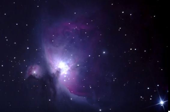 nebulosa de orion a través de un orion 150/750